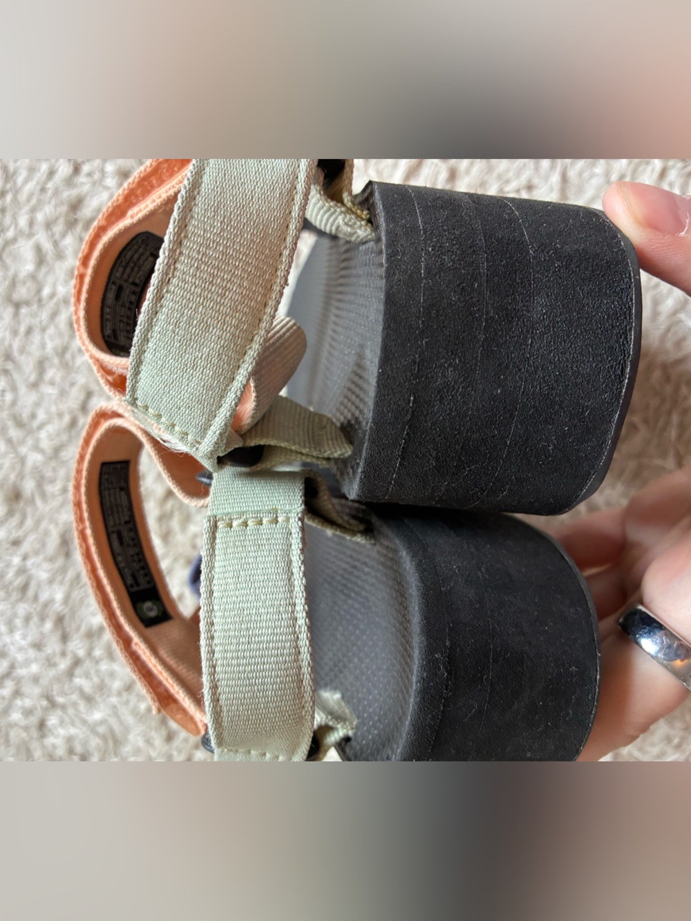 Teva Flatform Universal Sandals Sherbet Multi - Picture 7 of 15